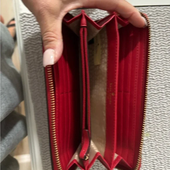 Kate Spade Red Wallet - Picture 2 of 2
